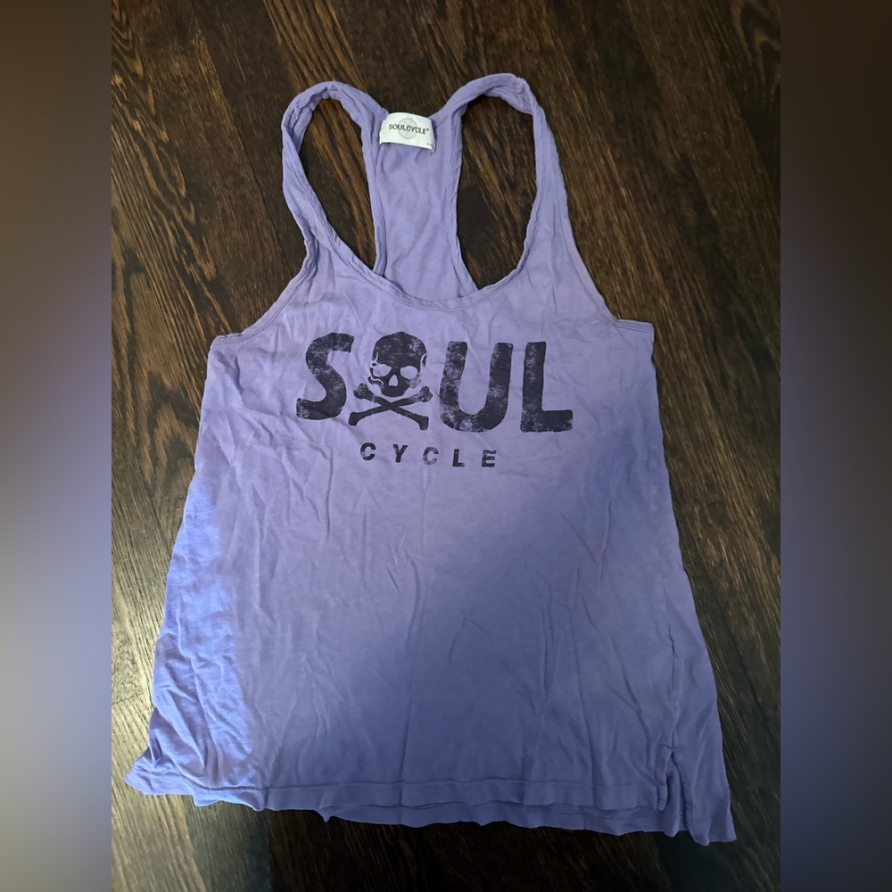 Soul cycle racerback tank